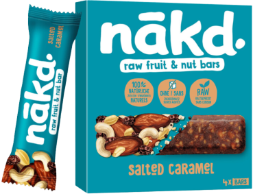 nākd. - Raw Fruit & Nut Bar Salted Caramel 105g